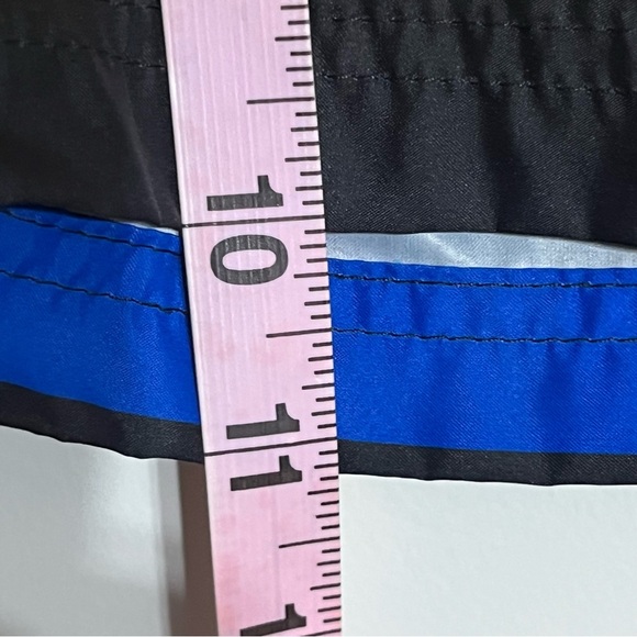 Men’s Speedo Board Shorts Striped Mesh Lined Summer Vacation Beach Size Large - Picture 6 of 11